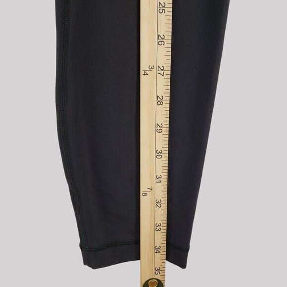 Lululemon Womens Black High-Waisted Leggings Skull Print Full-Length & Stretchy - Picture 6 of 9